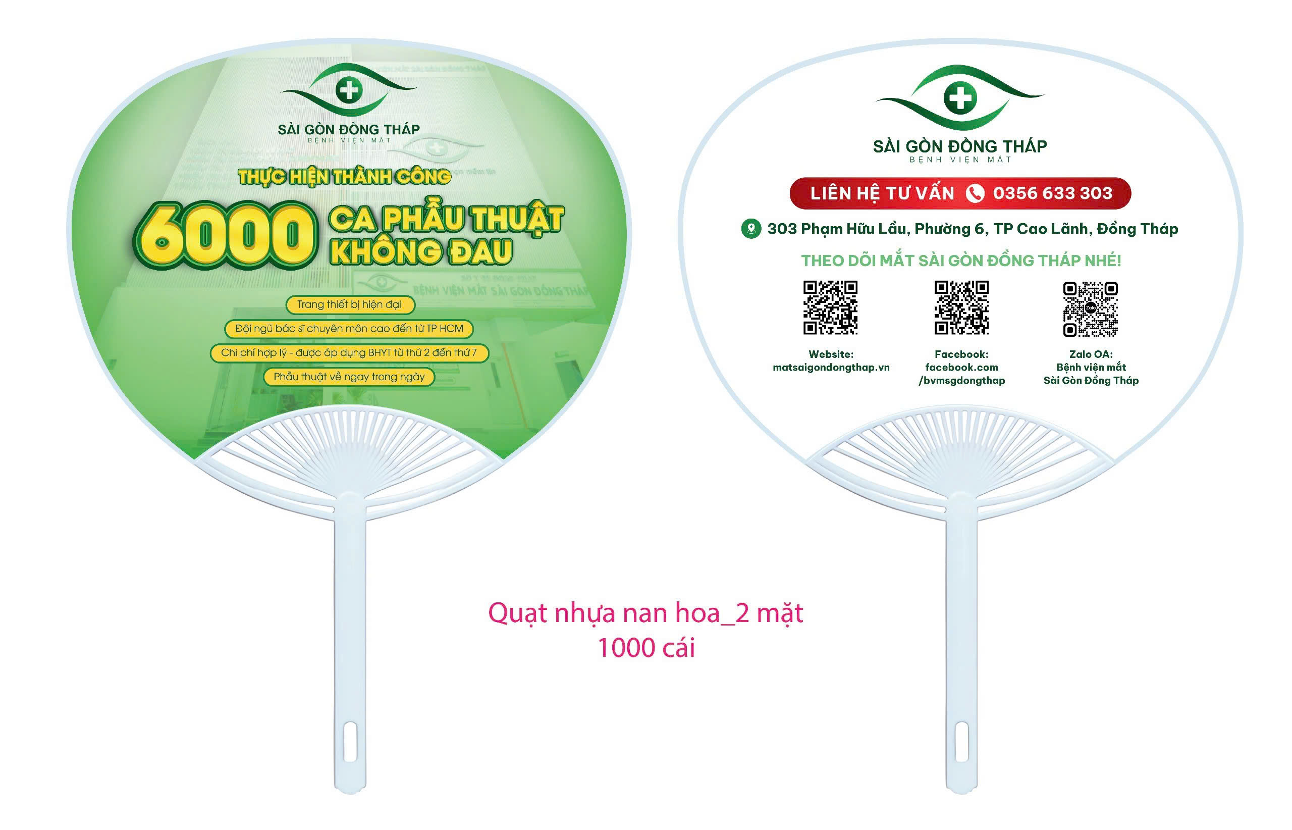 In Quạt Nhựa Nan Hoa – Giải Pháp Quảng Cáo Hiệu Quả